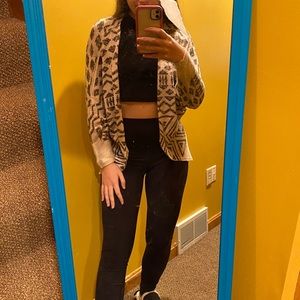 Cute patterned Charlotte Russe cardigan